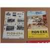 Image 2 : (2) plon-era 1960 programs, optimist club 1961 program (1) 1977 Super Auto card sticker book.