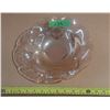 Image 1 : (1) Depression Glass Bowl Flowered Design 10"