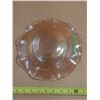 Image 2 : (1) Depression Glass Bowl Flowered Design 10"