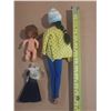 Image 2 : (2) Mini Doll, (1) 1966 Barbie Doll.