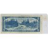 Image 2 : 1954 Bank of Canada Five Dollar.