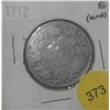 Image 1 : 1912 Canada Silver 50 Cents Coin.