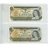 Image 3 : 1937, 1954, 1967, (2) 1973 Bank of Canada One Dollar.