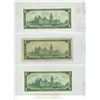 Image 2 : (3) 1967 $1 Canadian Dollar.