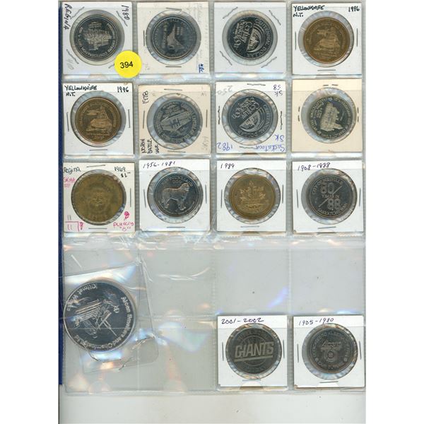Lot of Token Coins. (Total Coins 15)