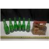 Image 2 : Vintage (6) Empty Drewrys Dry Ginger Ale Soda Pop Bottle in  Original Box