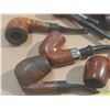 Image 2 : 516  THIRTEEN OLD SMOKING PIPES—3 HAVE BROKEN STEMS—-1 HAS NO STEM