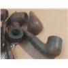 Image 4 : 516  THIRTEEN OLD SMOKING PIPES—3 HAVE BROKEN STEMS—-1 HAS NO STEM