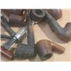 Image 5 : 516  THIRTEEN OLD SMOKING PIPES—3 HAVE BROKEN STEMS—-1 HAS NO STEM