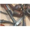 Image 6 : 516  THIRTEEN OLD SMOKING PIPES—3 HAVE BROKEN STEMS—-1 HAS NO STEM