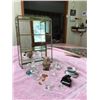 Image 3 : #535: Rectangular holder with mirror on rear wall, no door. 7” (18.5 cm) wide x 10[x=#8221/
