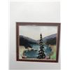 Image 2 : #542: Small painting by J. Middlebrook. 7” (18 cm) square. Excellent condition.