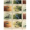 Image 3 : #545: Uncut pressed sheet of stamps. Birds: 120 x .46 = $55.20 face value.