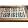 Image 1 : #551: Uncut pressed sheet of stamps. Birds: 120 x .45 = $54.00 face value.