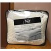 Image 1 : #558: Thick Queen bed pad for sleeping on a soft surface. Never used. Never unpackaged. Zippered con