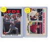 Image 1 : (2) Baseball Cards 1986 TOPPS Rose #1 and 1970 Home Run Leaders