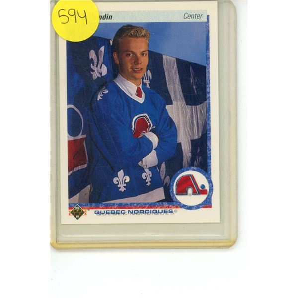 1990-91 Sundin U.D. Rookie Card #365