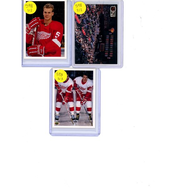 (3) 1990s Checklist Cards
