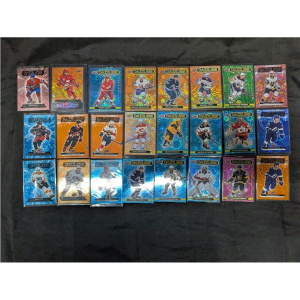 (24) U.D . Dazzlers 2020-21 and 2023-24 Hockey Cards