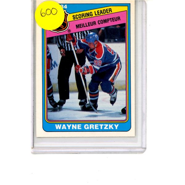 1984-85 Gretzky Scoring Leader OPC #380