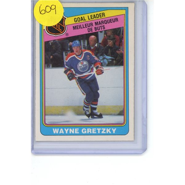1984-85 Gretzky Goal Leader OPC #381