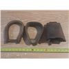 Image 1 : Cow Bell and (2) Sadlle Strips.