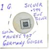 Image 2 : 2021 Germany Geiger .999 Silver