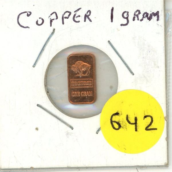 USA - One Gram Of Copper
