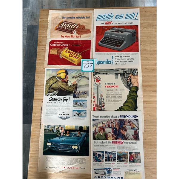 Various Magazine ads  (70+)