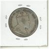 Image 2 : 1909 New Foundland Silver 50 Cents Coin.