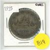 Image 1 : 1935 Canada Silver One Dollar Coin.