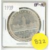 Image 1 : 1939 Canada Silver One Dollar Coin.