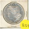 Image 1 : 1891 U.S.A. Silver One Dollar Coin.