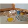 Image 1 : Pyrex lid, Fire King, assorted dishes