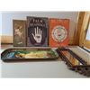 Image 1 : Ornate Mirror, Coke Tray, Zodiac, Palmistry Wall Hangings