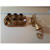 Image 2 : Small Brass Goblets with Tray, Brass Bell Door Knocker