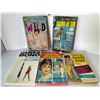 Image 1 : 911 - 5 Vintage Pulp Paperback books
