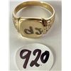 Image 1 : 920 – 10K Gold men’s Signet Ring 7grams