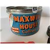 Image 2 : 922 – Maxwell House Coffee Tin and old collectibles