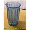 Image 1 : Blue glass vase