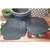 Image 6 : Lot of Plants Basket, Mops, Mats, etc.