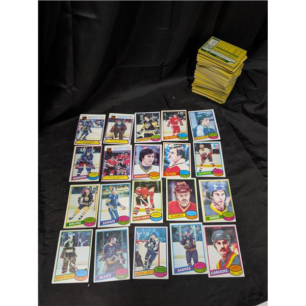 320 Different 1980-81 OPC Hockey Cards