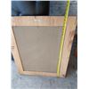 Image 2 : Lot of rectangular mirror with a substantial wooden frame\antique wooden frame