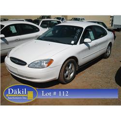2001 FORD TAURUS SE,