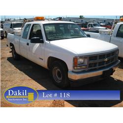 1998 CHEVROLET C-1500 EXT CAB,
