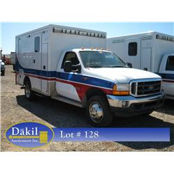 2004 FORD F-450 XLT SUPERDUTY AMBULANCE,