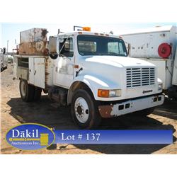 1993 INTERNATIONAL 4700 UTILITY TRUCK,