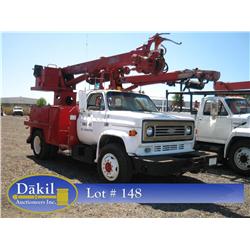 1988 CHEVROLET 70 DIESEL DIGGER DERRICK,
