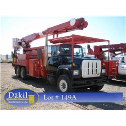 1995 FORD  L9000 BUCKET TRUCK,