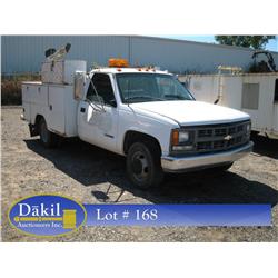 2000 CHEVROLET 3500 1 TON TRUCK,